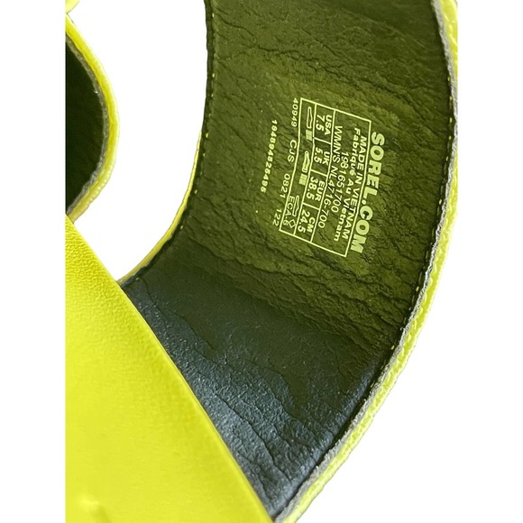 SOREL Roaming Sport Slide Bolt and Black Size 7.5 - Picture 6 of 6